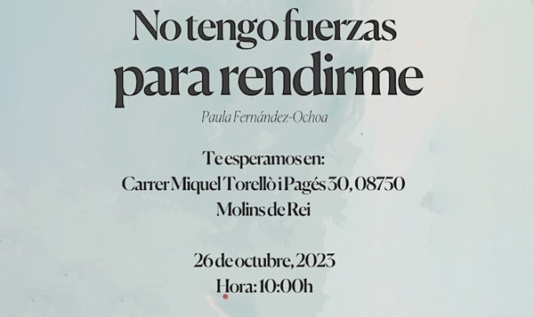 No tengo fuerzas para rendirme