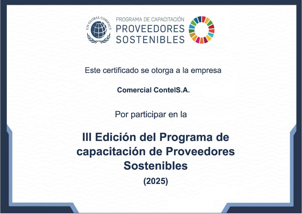 Contel sostenibilidad